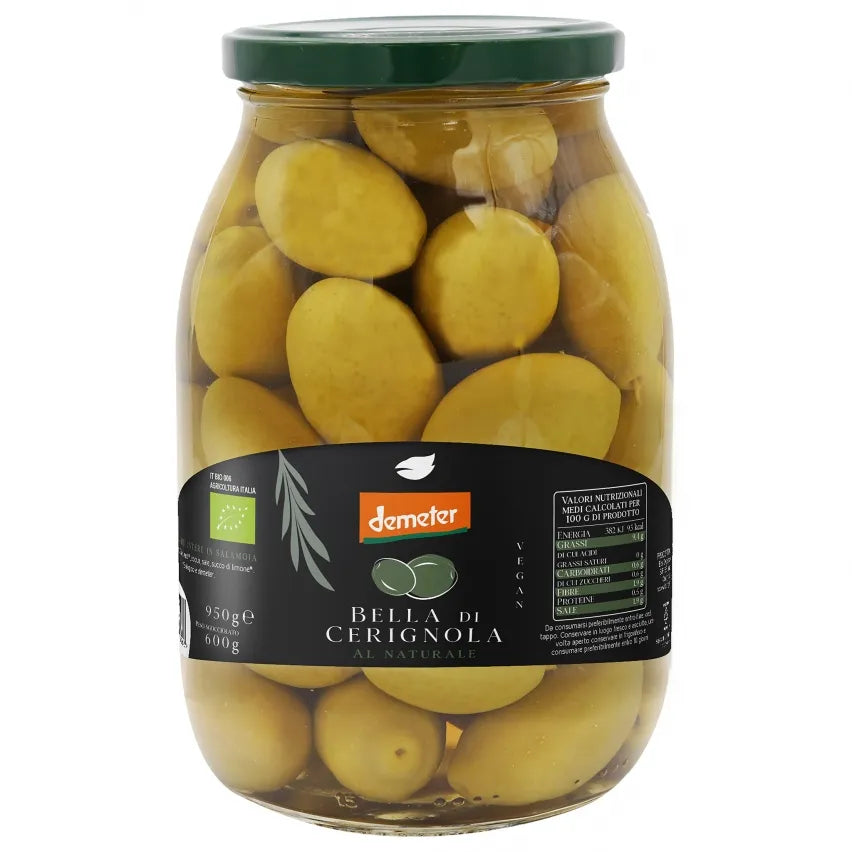 Olive verdi bella di cerignola 950 gr